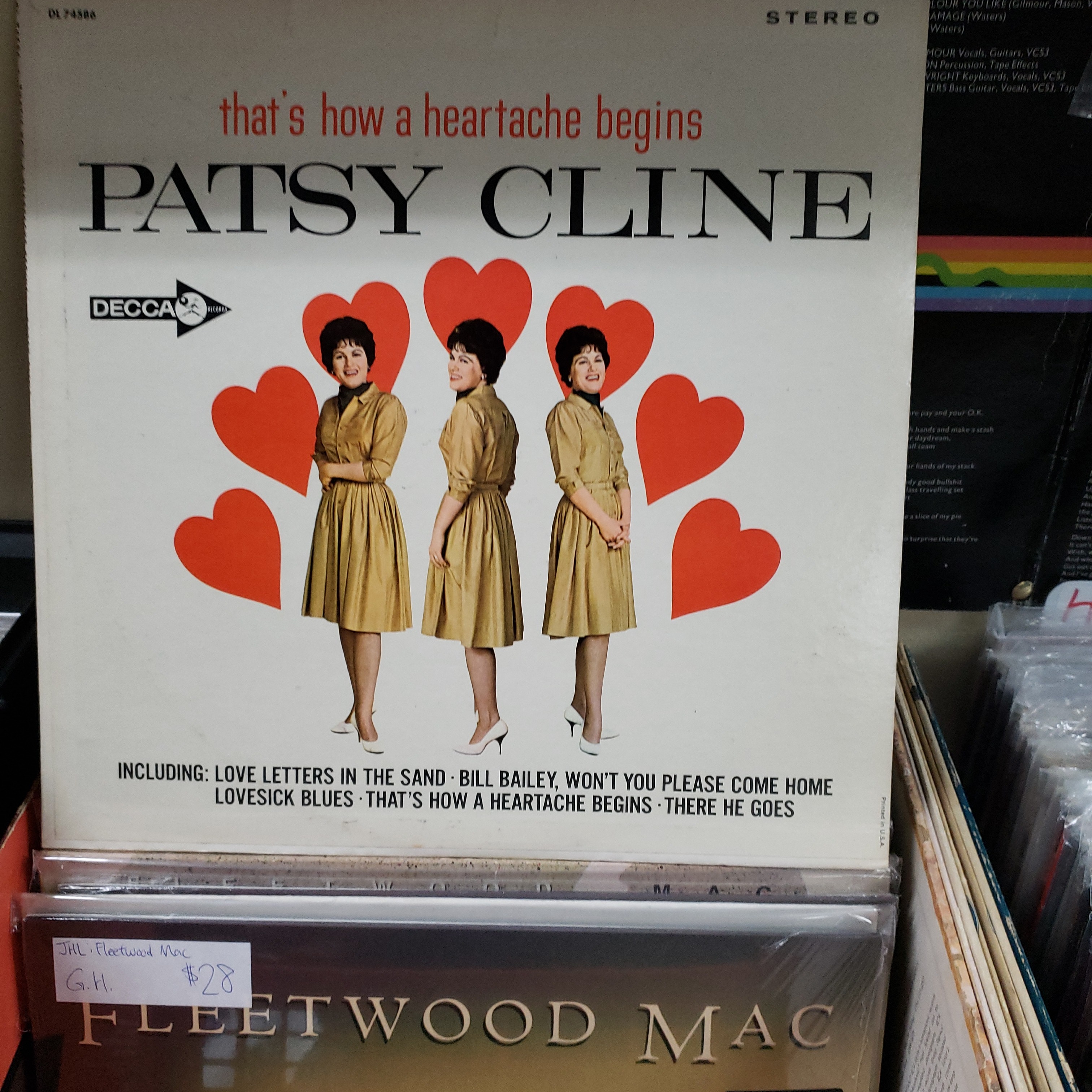 Patsy Cline That's How Heartaches Start
